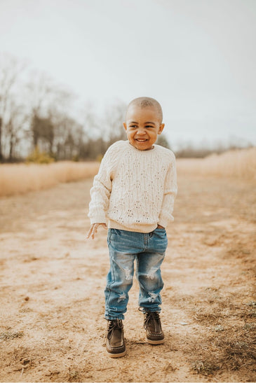 Classic ripped jeans