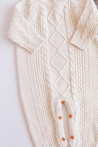 Classic knit onesie