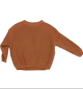 Fall Rust Sweater